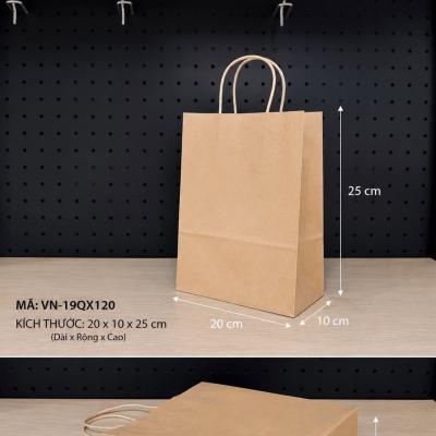TÚI GIẤY ĐỰNG 2–4 LY CÀ PHÊ, TRÀ SỮA – TÚI KRAFT CÓ QUAI CHO TAKE AWAY
